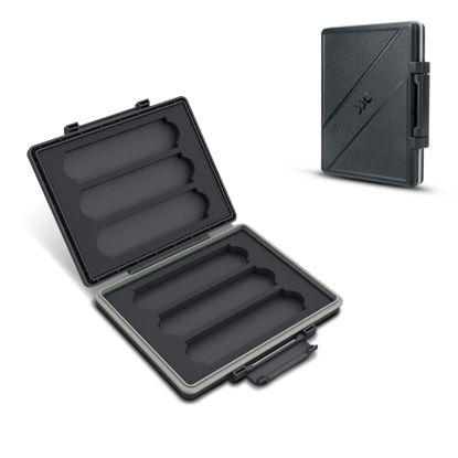 Picture of 6 Slots M.2 2280/2260/2240/2242/2230 Case, M.2 SSD Holder Storage, M.2 Drive Storage M.2 2280 SSD Card Case Water-Resistant and Shockproof