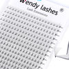 Picture of Lash Extension Premade Fans Eyelash Extensions 320PCS Pre Made Fans Lash Extensions 5D/6D Lashes Extension 0.07mm C/D Curl Promades Eyelash Fans Mixed Length 9-16/13-20mm Eyelash Extension(6D-0.07-C, 916mm Mixed Tray)