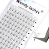 Picture of Lash Extensions Premade Volume Eyelash Extensions C/D Curl Premade Fans 5D Short Stem Volume Lashes. 0.07 Thickness 14mm Length Supplies by WENDY LASHES (5D-0.07-D, 14mm)