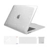 Picture of MOSISO Compatible with MacBook Air 13 inch Case 2022 2021 2020 2019 2018 Release A2337 M1 A2179 A1932 Retina Display, Glitter Plastic Hard Shell&Keyboard Cover&Screen Protector&Storage Bag,Transparent