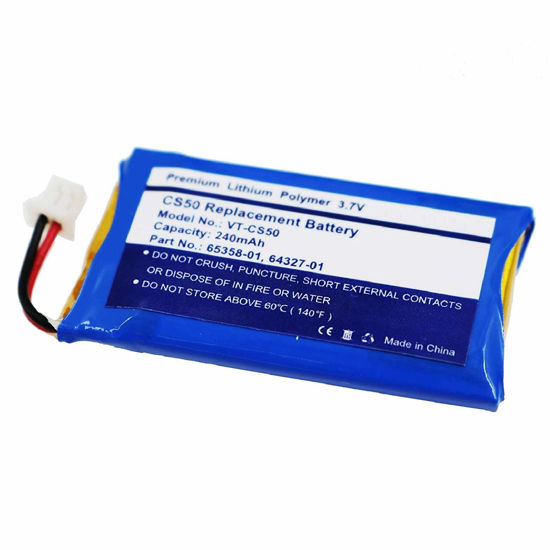 Picture of 202599-03, 64327-01, 64399-01, 65358-01 Battery Replacement Compatible For Plantronics CS50, CS55, CS351, Plantronics C052, CS60, CS55, CS351, CS361, CS510, CS520, W710, W720 Wireless Headsets