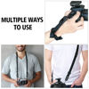 Picture of ZYTONGMAO 2 Pack Camera Neck Straps for Photographers with Quick Release and Safety Rope, Women Adjustable Crossbody Camera Shoulder Sling Wrist Strap for Nikon Canon Sony Olympus DSLR Camera - Black