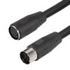 Picture of CERRXIAN DIN 13 PIN Male to Female Electrical Signal Control Cable, UL2919 OD9.0MM 13 PIN Extension Cable (M-F) (3m Black)