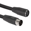 Picture of CERRXIAN DIN 13 PIN Male to Female Electrical Signal Control Cable, UL2919 OD9.0MM 13 PIN Extension Cable (M-F) (3m Black)