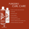 Picture of Purezero Flaxseed Oil & Shea Butter Shampoo and Conditioner Set - Curl Care - For Curly Hair Detangle & Defrizz - Zero Sulfates/Parabens/Dyes -100% Vegan & Cruelty Free - Great For Color Treated Hair