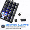 Picture of MOTOSPEED K23 Mechanical Numeric Keypad Blue Switch Wired 21 Keys Mini Numpad Portable Keypad Backlight Gaming Keypad Extended Layout for Cashier