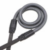 Picture of HITHUT Quick Release Camera Neck Strap Shoulder Strap Belt for Mirrorless Digital Cameras Climbing Rope with Quick Release QD Loops Connector with O-Ring Adjustable Length 30-53inch Gray