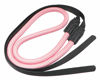 Picture of HITHUT Quick Release Camera Neck Strap Shoulder Strap Belt for Mirrorless Digital Cameras Climbing Rope with Quick Release QD Loops Connector with O-Ring Adjustable Length 30-53inch Pink