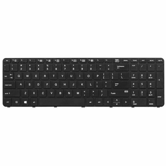 Picture of GODSHARK Replacement Keyboard for HP Probook 450 G3 / 450 G4 / 455 G3 / 455 G4 / 470 G3 / 470 G4 Black US Layout