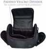 Picture of Large Digital Camcorder/Video Padded Carrying Bag/Case for Samsung HMX-F90, HMX-QF30 & More