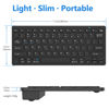 Picture of Wireless Bluetooth Keyboard for iPad 10.2(9th/8th/7th Gen)/ 9.7, iPad Air 5th/4th Generation, iPad Pro 11/12.9, iPad Mini, Samsung, Surface Pro, Xiaomi Pad, and More Bluetooth Enabled Devices -Black