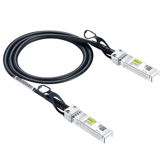 Picture of 10Gtek# SFP+ DAC Twinax Cable, Passive, Compatible with Mellanox MC3309130-001, 1 Meter(3.3ft)