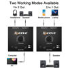 Picture of KCEVE 3.5mm Audio Selector, AUX 3.5mm Audio Splitter Headphone Switcher, Speaker Manual Selector for Audio Sharing, 2 in 1 Out