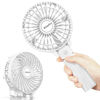 Picture of EasyAcc Mini Handheld Fan, USB Desk Fan Small Personal Portable Stroller Table Fan with Rechargeable Battery Operated Cooling Folding Electric Fan 3-10H Working Hours for Travel Office Outdoor