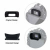 Picture of JJC 2 Types Viewfinder Eyecup Eyepiece for Nikon D780 D750 D610 D3500 D3400 D5600 D5500 D7500 D7200, Soft Long Design + Original Eyeshade Replaces Nikon DK-25/20/21/23/24/28 Eye Cup