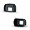 Picture of JJC 2 Types Viewfinder Eyecup Eyepiece for Canon 6D Mark II 6D 5D Mark II 5D 90D 80D 70D, Long Design + Orignal Eyeshape Replaces Canon EB Eye Cup