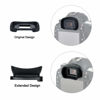 Picture of JJC 2 Types Viewfinder Eyecup Eyepiece for Canon 7D Mark II 5D Mark III IV 5Ds 1D Mark III IV 1Dx Mark II III 1Ds Mark III, Soft Long Design + Orignal Eyeshape Replaces Canon Eg Eye Cup