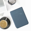 Picture of kwmobile Case Compatible with Kobo Clara 2E / Tolino Shine 4 - Case PU e-Reader Cover - Butterfly Tendril Dark Blue