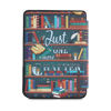 Picture of kwmobile Case Compatible with Kobo Clara HD - Case PU e-Reader Cover - Library Motto Multicolor