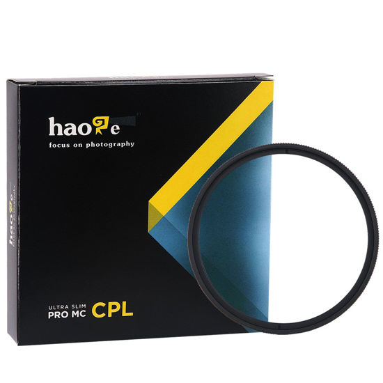 Picture of Haoge 43mm MC CPL Multicoated Circular Polarizer Polarizing Lens Filter for Canon VIXIA HF R800, HF R82, HF R80, HF R60, HF R600, HF R700, HF R72, HF R70 Camcorder