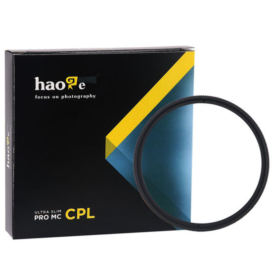 Picture of Haoge 46mm MC CPL Multicoated Circular Polarizer Polarizing Lens Filter for Olympus M.Zuiko Digital ED 17mm F1.8 12mm F2.0, Carl Zeiss C Sonnar T 50mm f1.5 ZM Lens