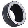 Picture of Haoge Manual Lens Mount Adapter for Olympus OM Zuiko Mount Lens to Olympus and Panasonic Micro Four Thirds MFT M4/3 M43 Mount Camera