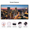 Picture of Projector Screen, 100 inch 16:9 Foldable Portable Projector Screens for Home Theater, Outdoor Indoor Movies