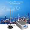 Picture of Broadcast Transmitter Radio Station,15W FM Transmitter Broadcasting Systems,Home,Outdoor Theater Bluetooth Transmitter Broadcasting System for Drive-in Service Church,Warehouse,Commercial,College