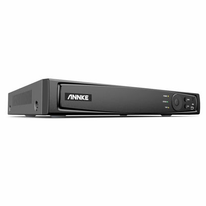 Picture of ANNKE 4K 8CH PoE NVR Video Recorder for Home Security Camera System, Supports up to 8 x 8MP/4K IP Cameras, Max up to 8 TB Hard Drive for 24/7 Recording (HDD Not Included)
