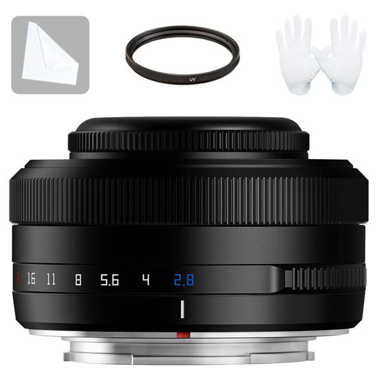 Picture of TTArtisan AF 27mm F2.8 Auto Focus Lens APS-C Full-Frame Large-Aperture Wide Angle Lens for Sony E-Mount Cameras A6500 A6300 A6100 A9 A7RⅣ A7RⅢ A7Ⅲ A7RⅡ A7Ⅱ A7S A7R