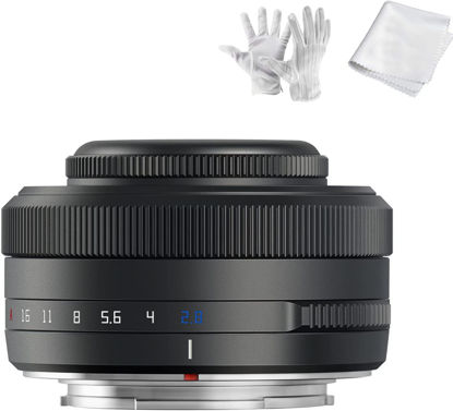 Picture of TTartisan 27mm F2.8 Autofocus Lens, Compatible with Fuji X-Mount Cameras XS10 X-A5 X-A7 X-M1 X-M2 X-E4 X-T1 X-T10 X-T2 X-T20 X-T3 X-T4 X-T100 X-T200 X-T30 X-Pro1 X-Pro2 X-Pro3 X-E1