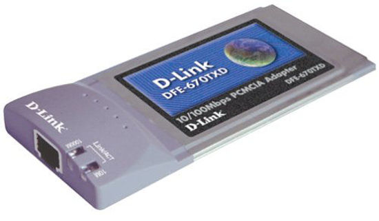 Picture of D-Link 10/100 Ethernet PC Card