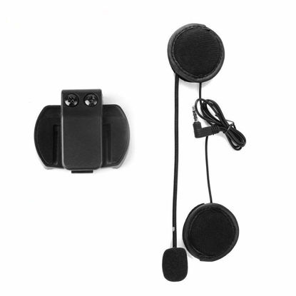 Picture of EJEAS V4/V6 Bluetooth Intercom Headest Accessories & Clip Only Suit for V4/V6-1200 Helmet Intercom Motorcycle Bluetooth interphone with 3.5mm Jack Plug