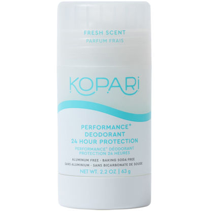 Picture of Kopari Sport Aluminum Free Natural Deodorant | Performance Plus 24 Hour Odor Protection Athletic Fresh Scent | Vegan, Cruelty Free, Non-Toxic, Paraben Free, Organic Coconut, for Men & Women | 2.2 oz