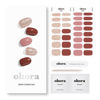 Picture of ohora Semi Cured Gel Nail Strips (N HEI-Mish) - Works with Any Nail Lamps, Salon-Quality, Long Lasting, Easy to Apply & Remove - Includes 2 Prep Pads, Nail File & Wooden Stick - Glitter