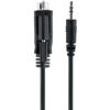 Picture of StarTech.com 3ft (1m) DB9 to 3.5mm Serial Cable for Serial Device Configuration, RS232 DB9 Male to 3.5mm Cable for Calibrating Projectors, Digital Signage, TVs via Audio Jack (9M351M-RS232-CABLE)