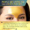 Picture of 24K Gold Forehead Patches - 20 PCS - Collagen and Hyaluronic Acid Pads that Helps Reducing Forehead Wrinkles, Fine Lines - NO Artificial Fragrance or Alcohol