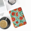 Picture of kwmobile Case Compatible with Kobo Clara 2E / Tolino Shine 4 Case - eReader Cover - Orange Fruits Orange/Blue/White