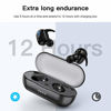 Picture of Wireless Earbuds, Bluetooth 5.0 Wireless Headphones, in-Ear Sweat-Proof Stereo Wireless Earphones with Portable Charging Case, Mic