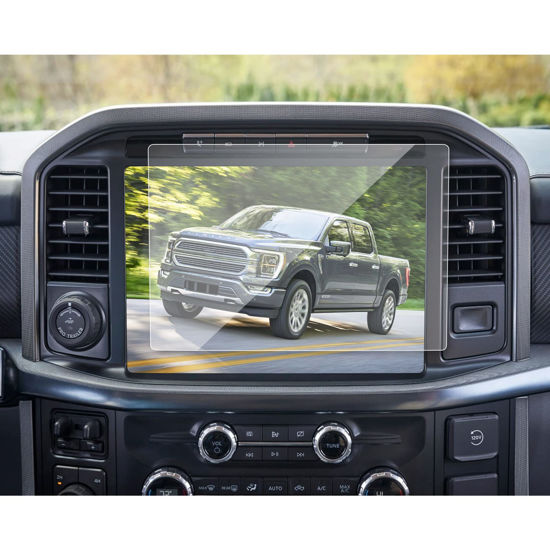 Picture of BIBIBO for 2022 Ford F-150 Pickup Truck Accessories,Glass Screen Protector for 2021 2022 2023 Ford F-150 sync4 Navigation Display 12 Inch Touchscreen Protective Film,for F150 2022 2023 Accessories,HD 9H Scratch Resistant