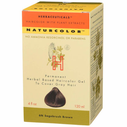 Picture of Naturcolor Haircolor Hair Dye - Sagebrush Brown, 4 Fl Oz (6N)