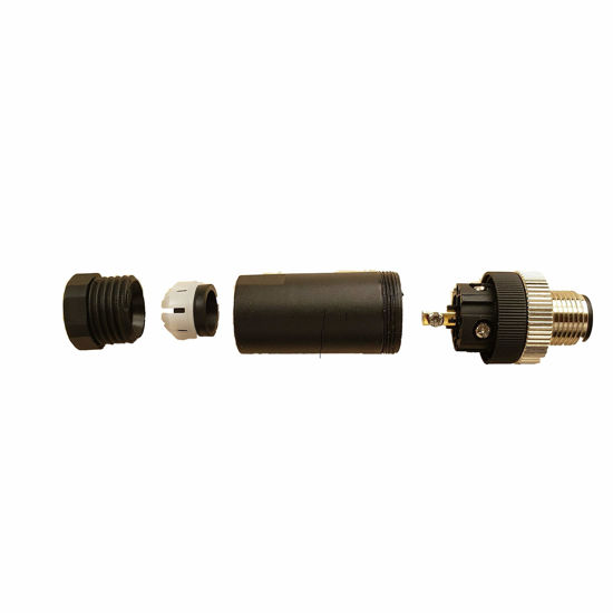 Picture of Regatta Processing NMEA 2000 (N2k) Male Field Installable Connector for Garmin Lowrance Simrad B&G & Navico Networks