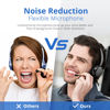 Picture of USB Headset with Microphone for PC/Mac/Laptop, USB/ 3.5mm 2 in 1 Noise Canceling Computer Headset for Office, Meetings, Boom Skype Webinars, Clearer Voice, in-line Control, Lightweight