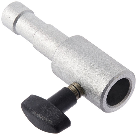 Picture of Manfrotto 153 Mole Richardson Adapter Converts 5/8-Inch Stud 48mm Long Mount - Replaces 3106,Gray