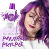 Picture of Punky Temporary Hair Color Spray, Panther Purple, Non-Sticky, Non-Damaging Hair Dye Instant Vivid Hair Color, 3.5 oz, 2-Pack