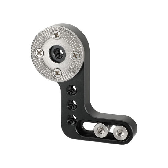 Picture of CAMVATE L Type Rosette Extension Mount M6 Thread Hole Connector with 1/4"-20 Mounting Groove/Points - 3013