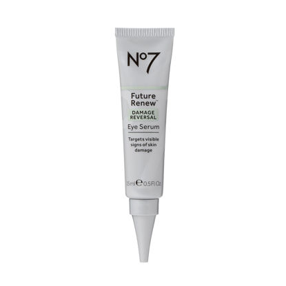 Picture of No7 Future Renew Damage Reversal Eye Serum - Daily Eye Serum with Hyaluronic Acid and Vitamin C for Aging Skin - Dermatologist-Approved, Suitable for Sensitive Skin (15ml)