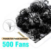 Picture of VAVALASH 500 Fans Premade Fans Eyelash Extensions 9-16mm Length Premade lash Fans 5D 6D 7D 8D 10D 12D 14D Handmade Promade Loose Fans Thin Base Premade Volume Lash Extension(14D-0.07-D-14mm)