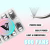 Picture of VAVALASH 600 Fans Premade Fans Eyelash Extensions 5D 6D 7D 8D 10D 12D 14D 16D 24D Premade Lash Fans 8-15mm Mixed Length Promade Loose Fans Thin Base Premade Volume Lash Extension(8D-0.05-D-8-15mm)