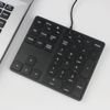 Picture of Qisan Numeric Keypad 34 Keys (30%) Mini Multifunctional Wired Numpad Portable Keypad Black Magicforce